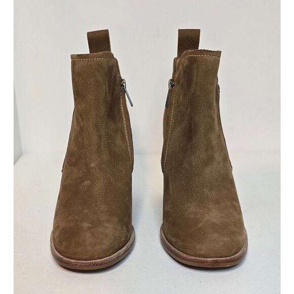 UGG Australia Womens Pixley Tan Ankle Boots Bootie Stacked Size 10 1095057 - Picture 3 of 10